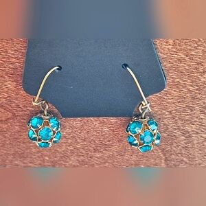 Turquoise Dazzle Earrings